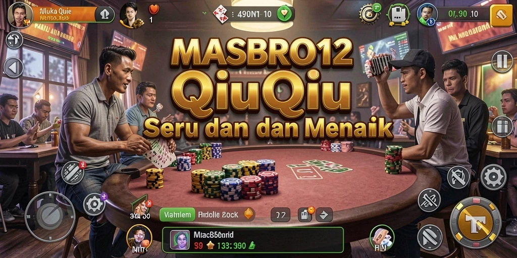 Screenshot gameplay QiuQiu di MASBRO12 yang seru.