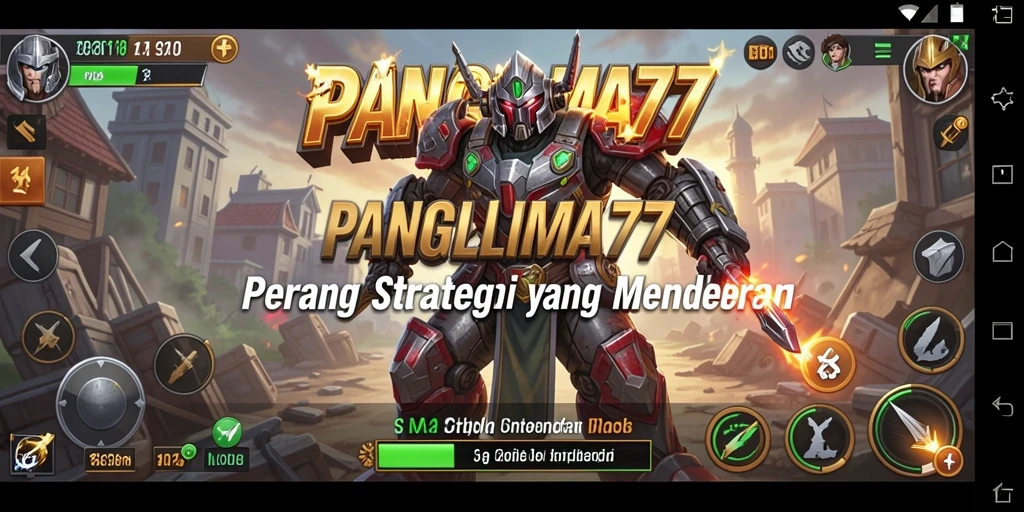 Gameplay mendebarkan di dunia <strong>PANGLIMA77</strong> dengan strategi dan taktik.