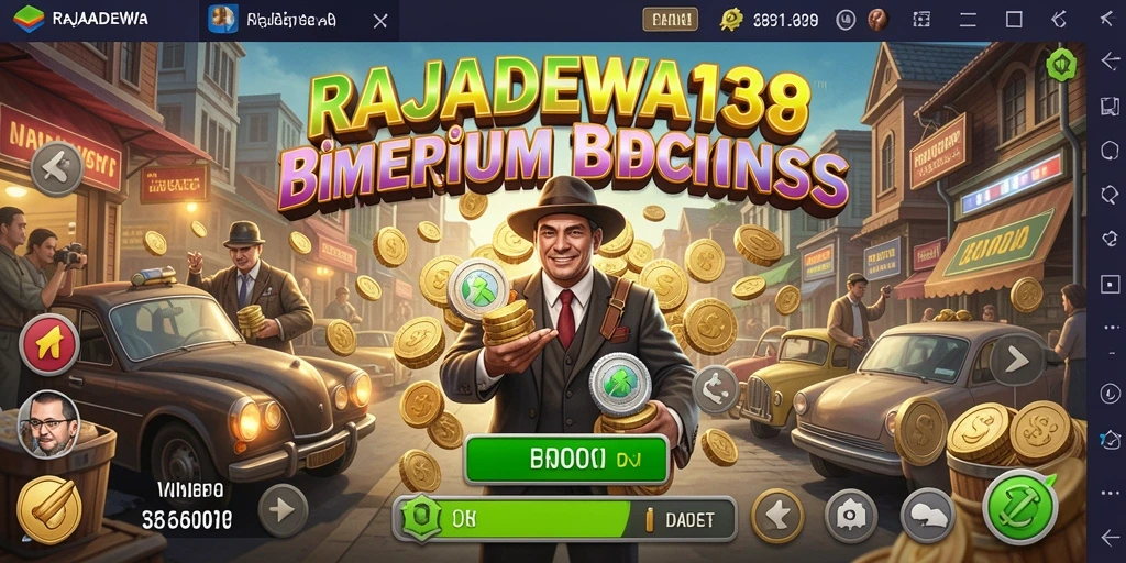 Tampilan menarik dari gameplay RAJADEWA138 dalam membangun bisnis.