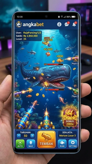 Fitur pencarian cepat di aplikasi angkabet.